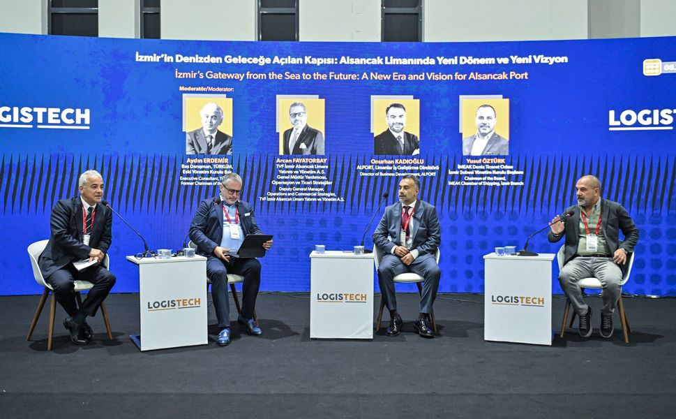 LOGISTECH’te Zengezur Koridoru ve Alsancak Limanı’nın geleceği konuşuldu