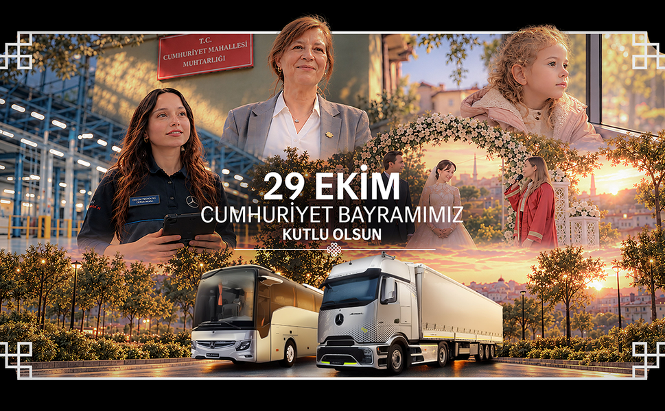 Mercedes-Benz Türk’ten Cumhuriyet’in kazanımlarını bugüne taşıyan film