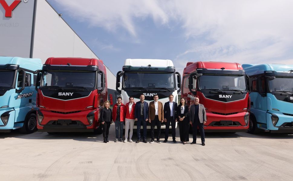SANY-FM’den Anka Hazır Beton’a 5 adet elektrikli çekici teslimatı