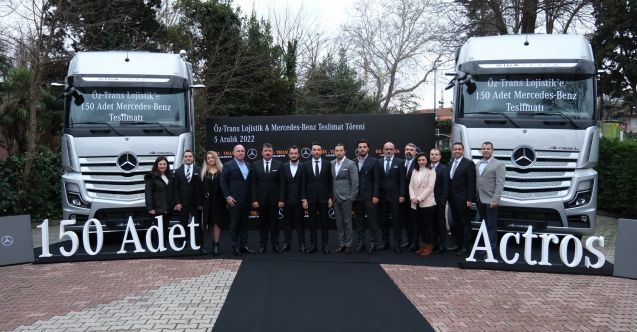 Öz-Trans Lojistik, 150 adet Mercedes-Benz Actros aldı - Taşıma Dünyası ...