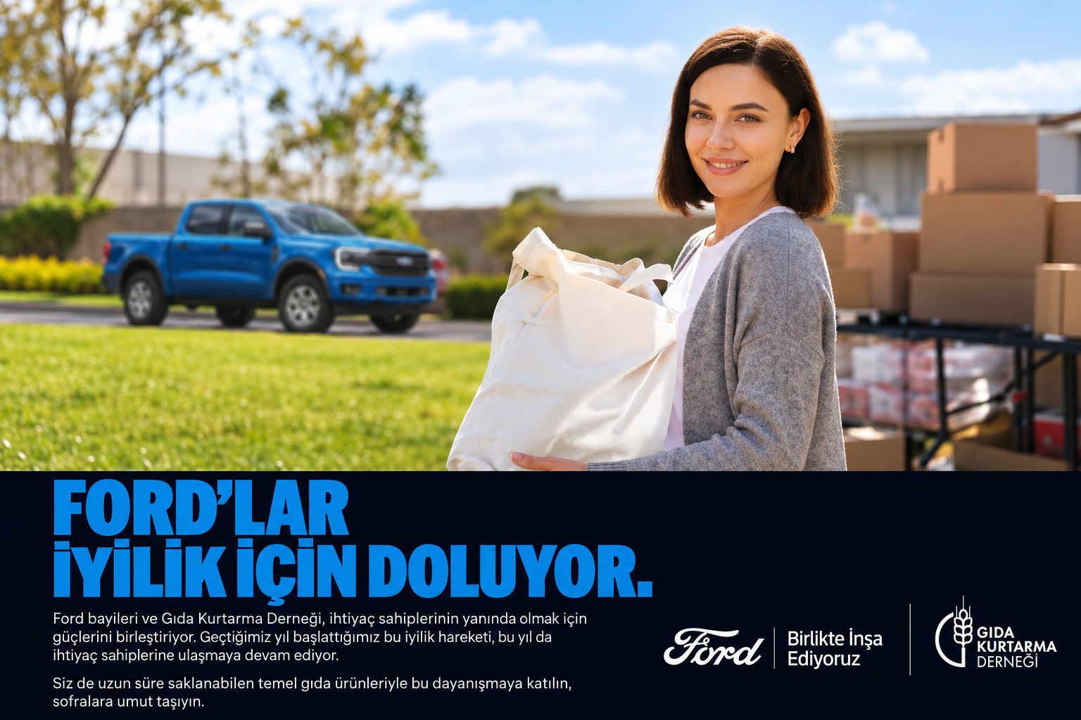 Ford Türkiye’nin “Ford’lar İyilik İçin Doluyor” Kampanyasının Yeni Dönemi Başlıyor