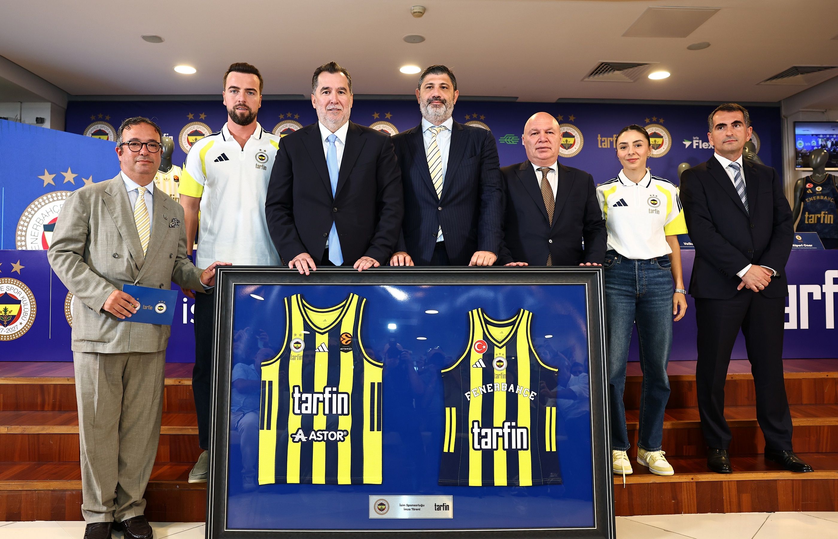 Tarfin, Fenerbahçe Erkek ve Kadın Basketbol Takımlarının sponsoru oldu